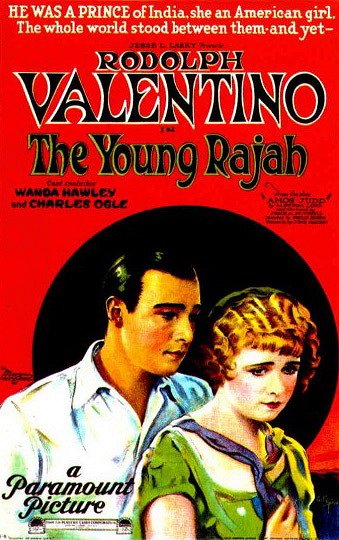 The Young Rajah - Affiches
