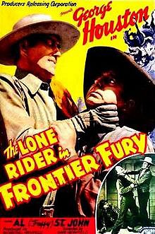 The Lone Rider in Frontier Fury - Affiches