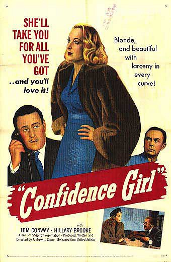 Confidence Girl - Carteles