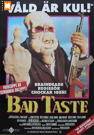 Bad Taste - Posters