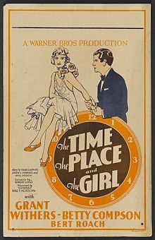 The Time, the Place and the Girl - Affiches