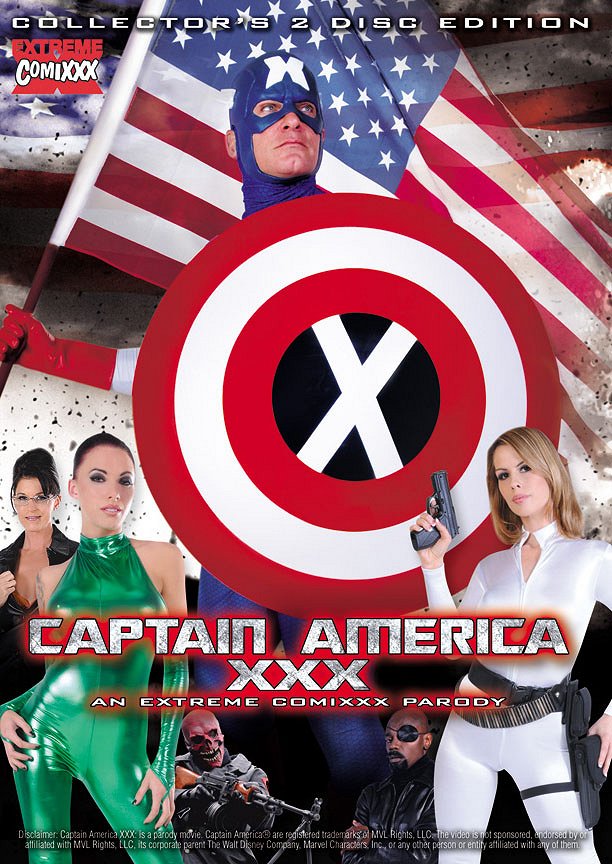 Captain America XXX: An Extreme Comixxx Parody - Plakaty