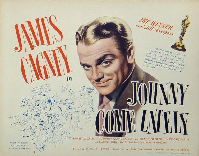 Johnny Come Lately - Affiches