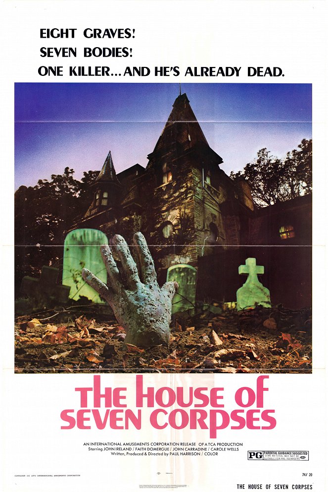 The House of Seven Corpses - Posters