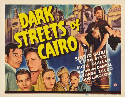 Dark Streets of Cairo - Carteles