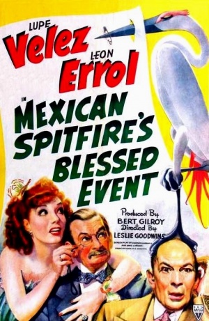 Mexican Spitfire's Blessed Event - Carteles