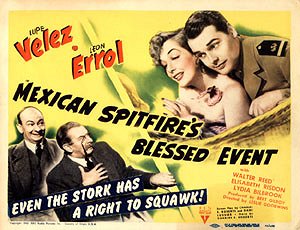 Mexican Spitfire's Blessed Event - Affiches