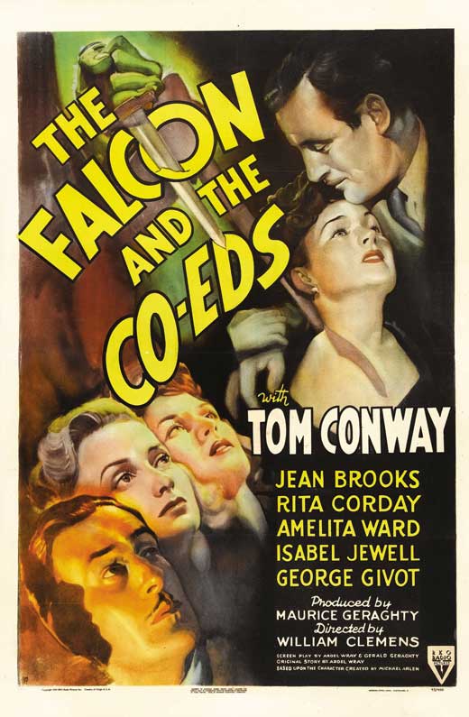 The Falcon and the Co-eds - Affiches