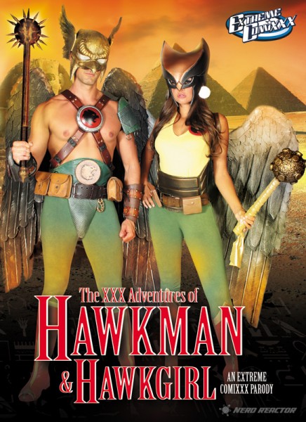 The XXX Adventures of Hawkman & Hawkgirl: An Extreme Comixxx Parody - Plagáty