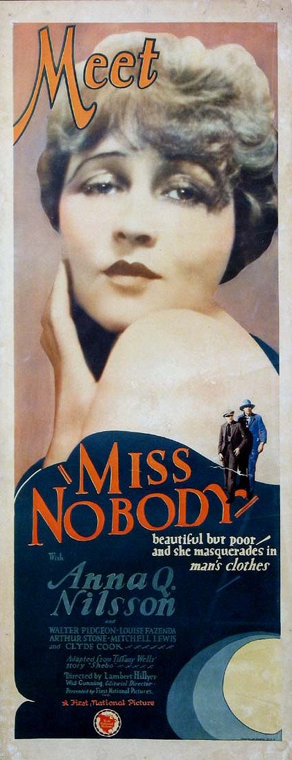 Miss Nobody - Posters