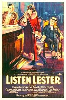 Listen Lester - Posters