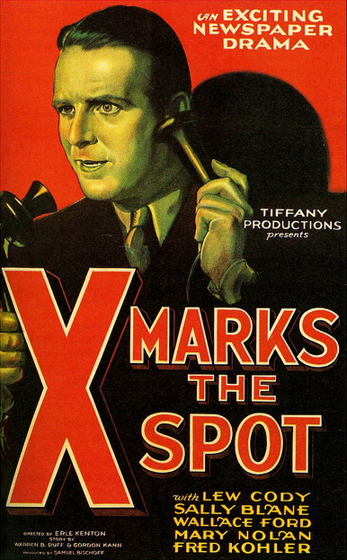 X Marks the Spot - Cartazes