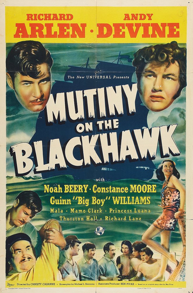Mutiny on the Blackhawk - Plakáty