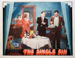 The Single Sin - Plakate