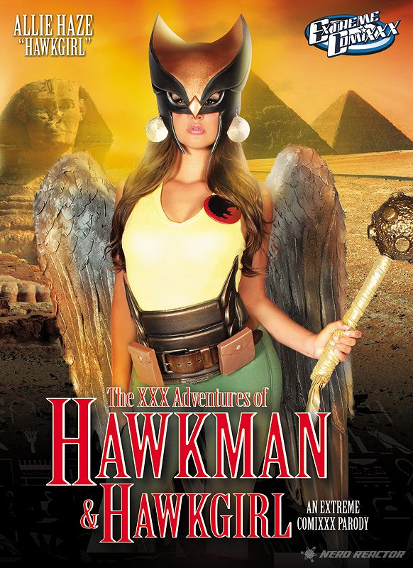 The XXX Adventures of Hawkman & Hawkgirl: An Extreme Comixxx Parody - Plakaty