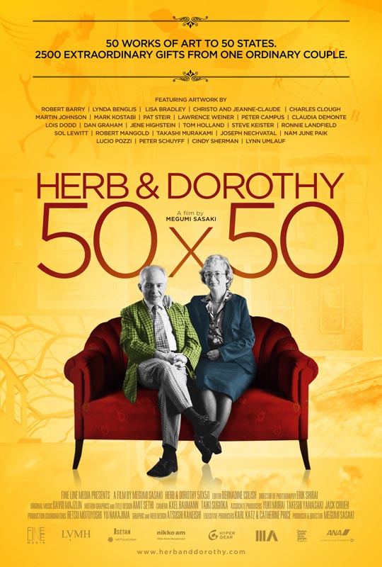 Herb & Dorothy 50x50 - Affiches