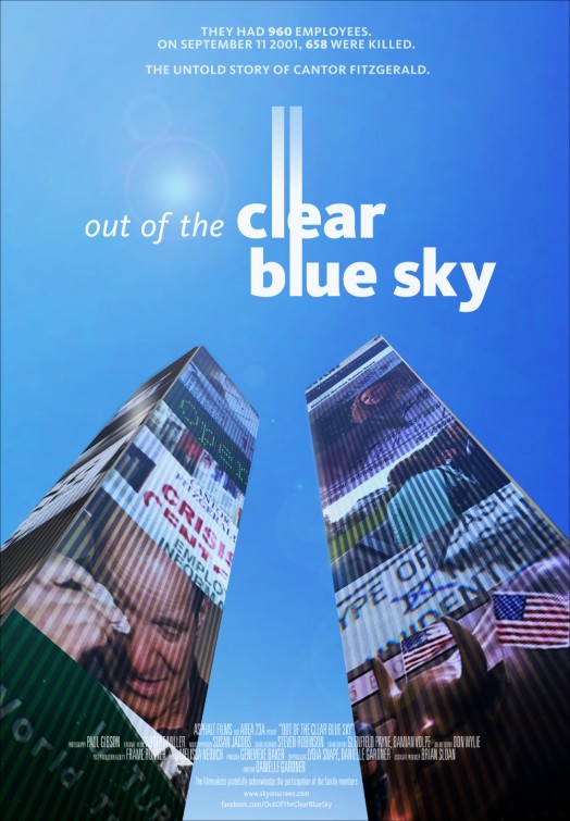 Out of the Clear Blue Sky - Affiches