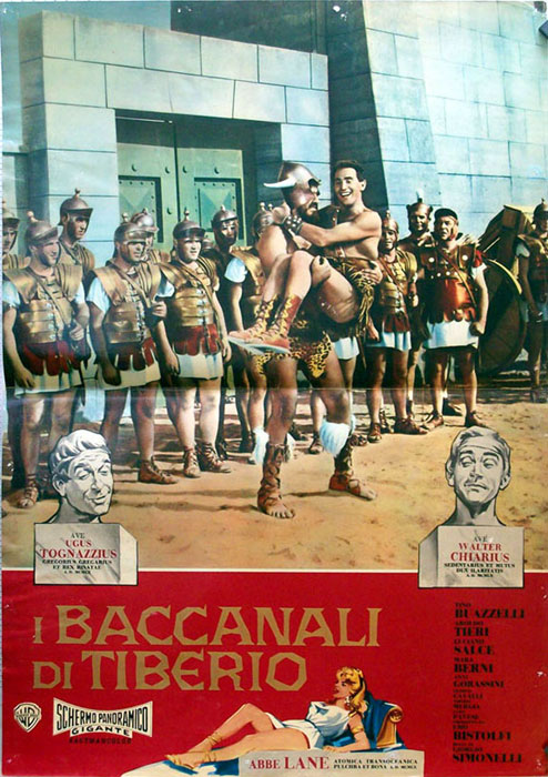 I baccanali di Tiberio - Plagáty