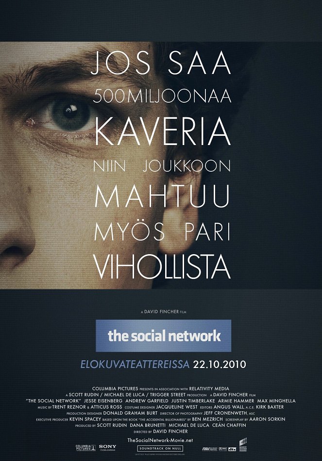 The Social Network - Julisteet