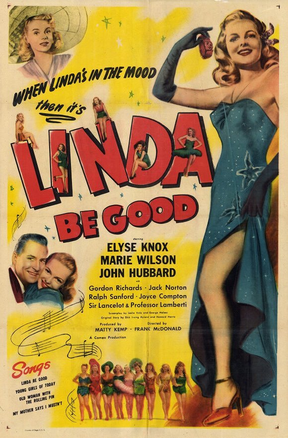 Linda Be Good - Posters
