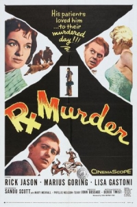 Rx for Murder - Plakate