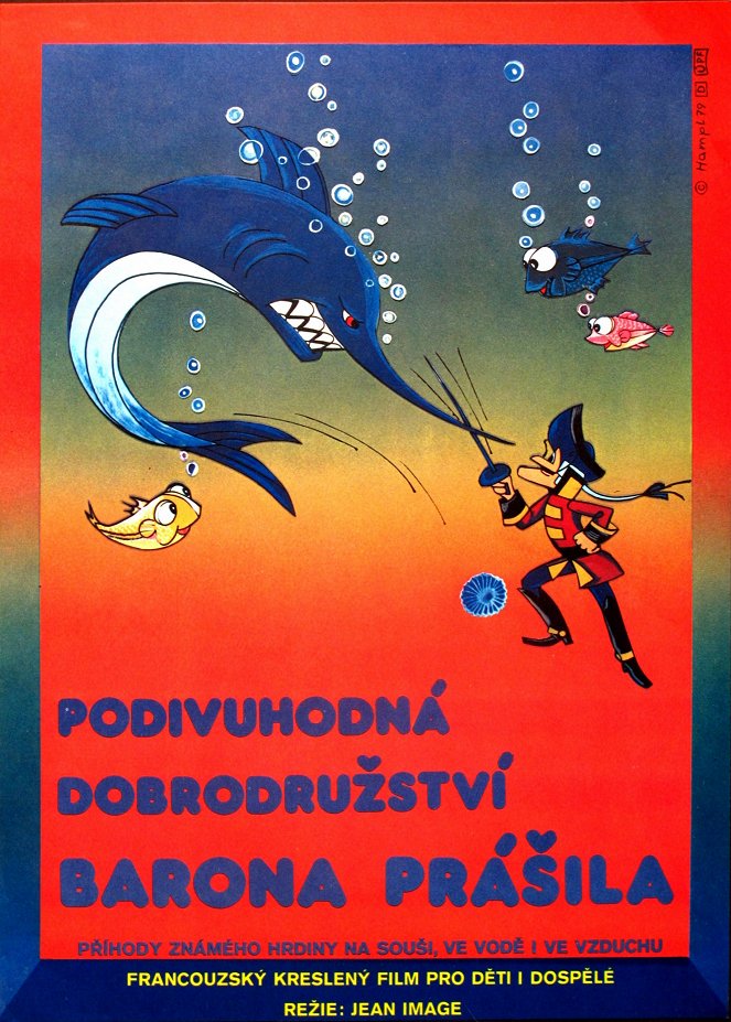 Podivuhodná dobrodružství barona Prášila - Plakáty