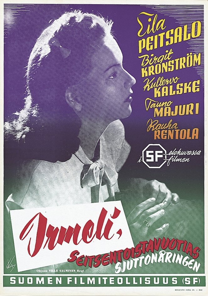 Irmeli, seitsentoistavuotias - Plakáty