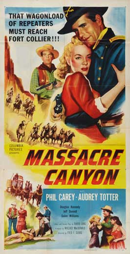 Massacre Canyon - Plakáty