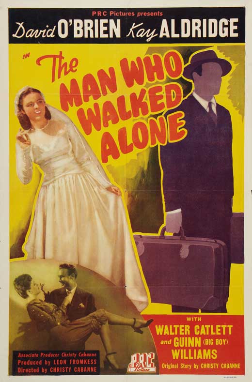 The Man Who Walked Alone - Julisteet