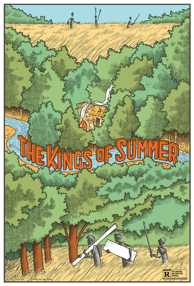 A nyár királyai - Plakátok