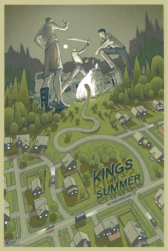 The Kings of Summer - Affiches