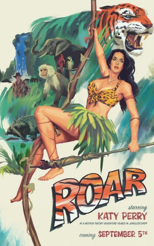 Katy Perry: Roar - Plakátok