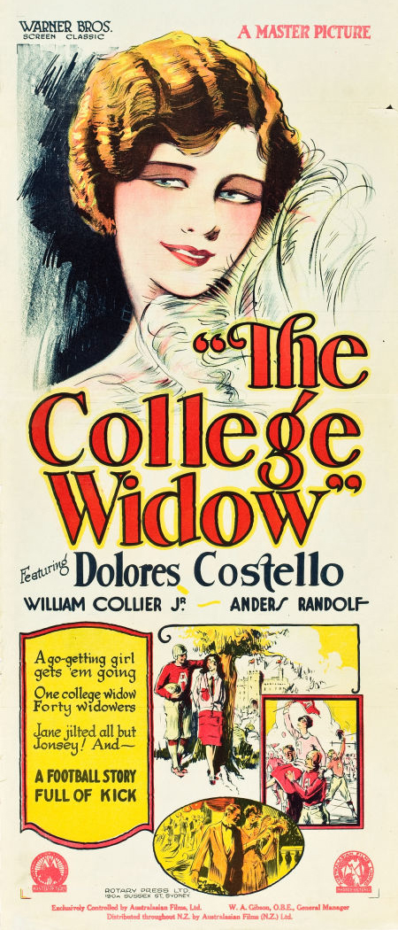 The College Widow - Plakate