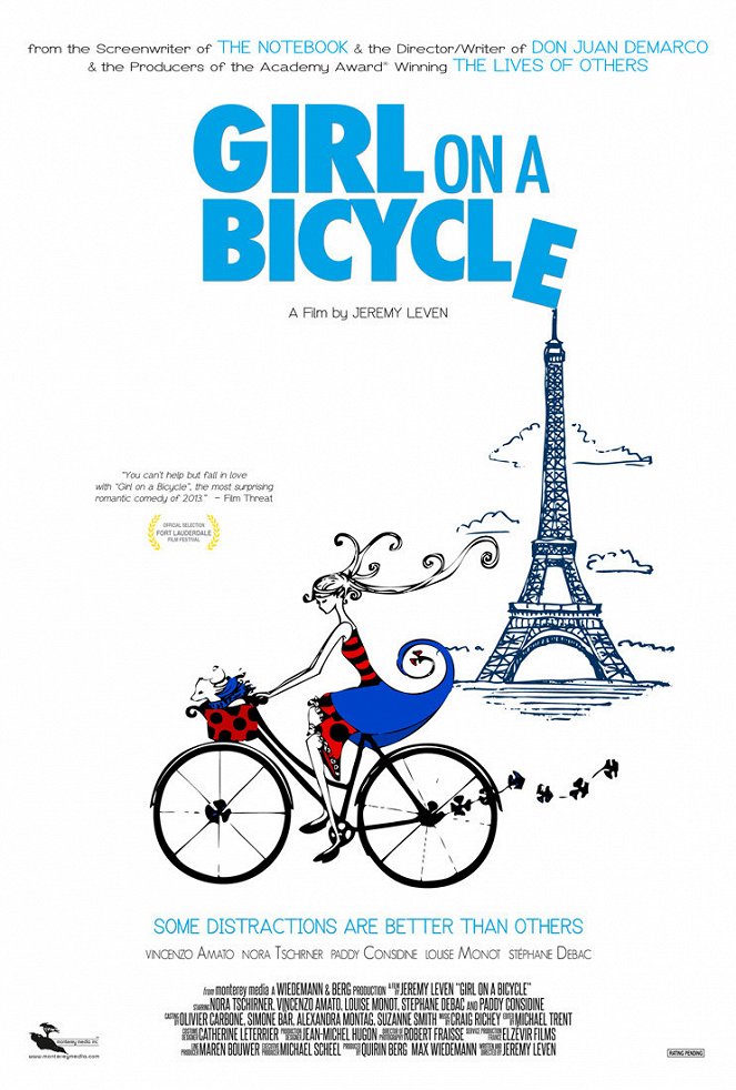 Girl on a Bicycle - Posters