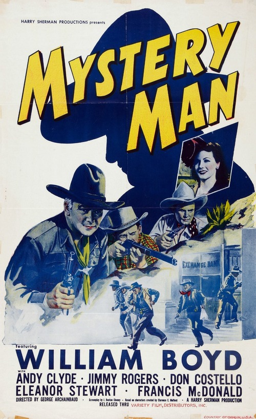 Mystery Man - Affiches