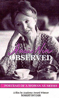 Anais Nin Observed - Affiches