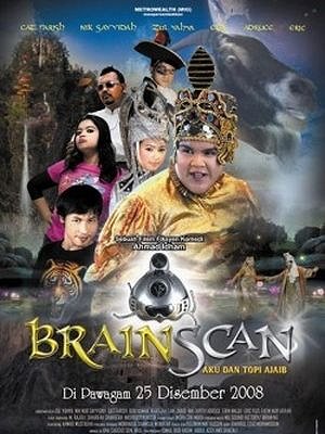 Brainscan: Aku dan topi ajaib - Plakaty