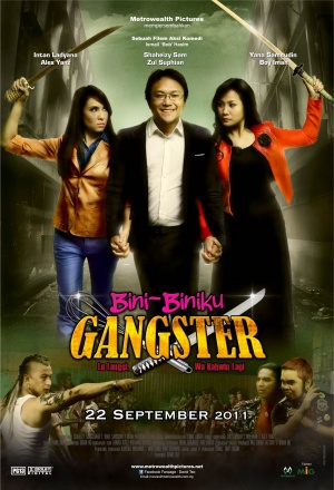 Bini-biniku gangster - Plakátok