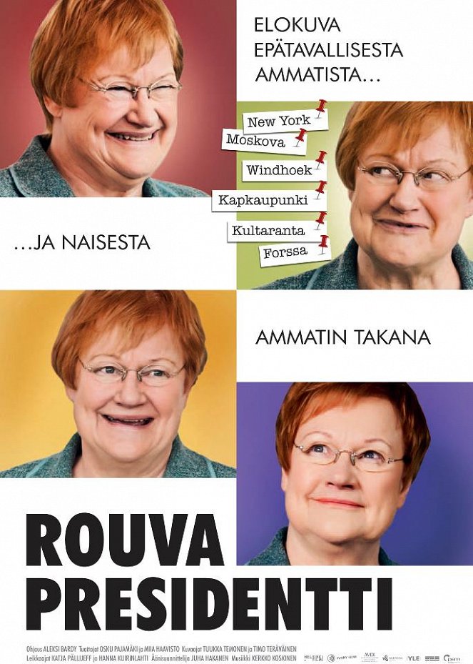 Rouva Presidentti - Julisteet