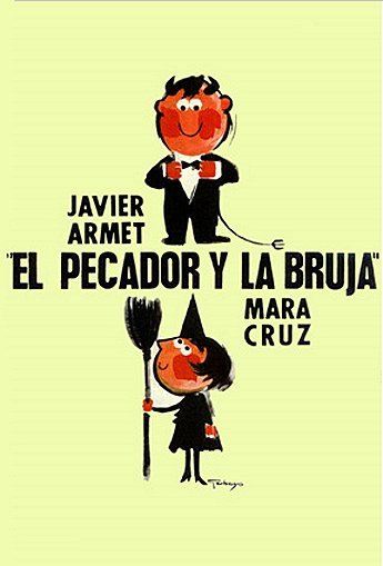 El pecador y la bruja - Carteles