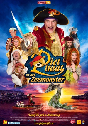 Piet Piraat en het zeemonster - Plakaty