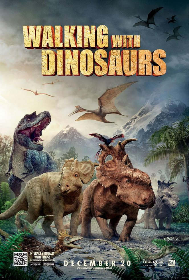 Sur la terre des dinosaures, le film 3D - Affiches