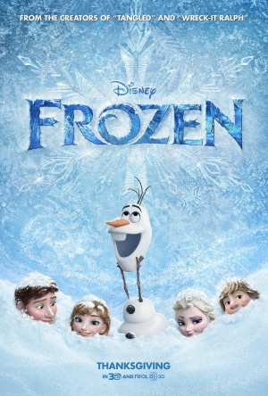 Frozen – huurteinen seikkailu - Julisteet