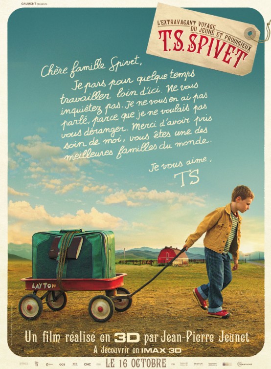 The Young and Prodigious T.S. Spivet - Posters