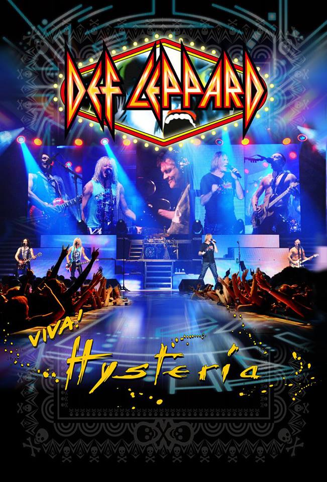 Def Leppard Viva! Hysteria Concert - Cartazes
