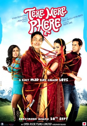 Tere Mere Phere - Carteles