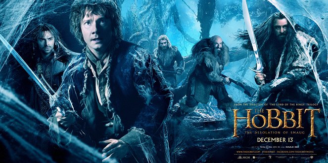 El hobbit: La desolación de Smaug - Carteles
