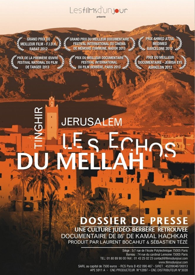 Tinghir Jérusalem : Les échos du Mellah - Carteles