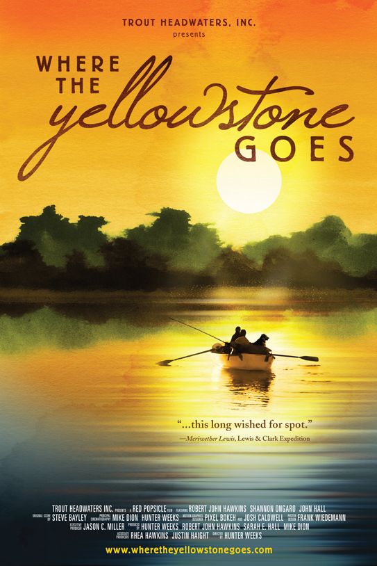 Where the Yellowstone Goes - Affiches