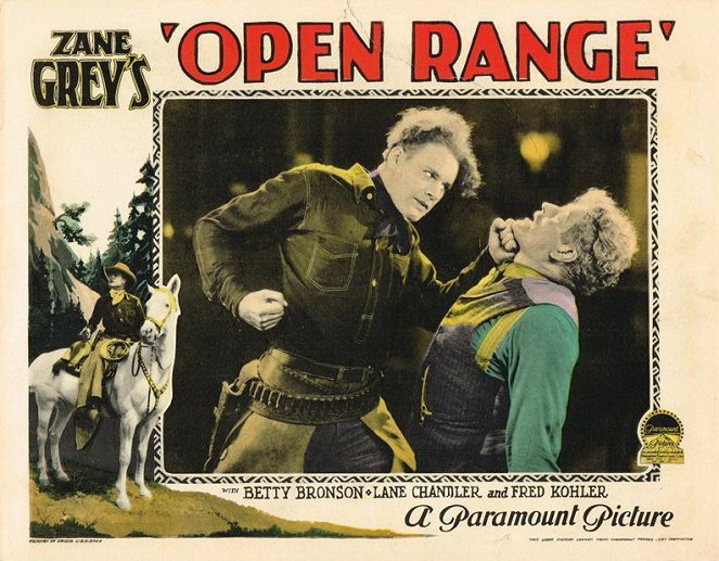 Open Range - Plakate